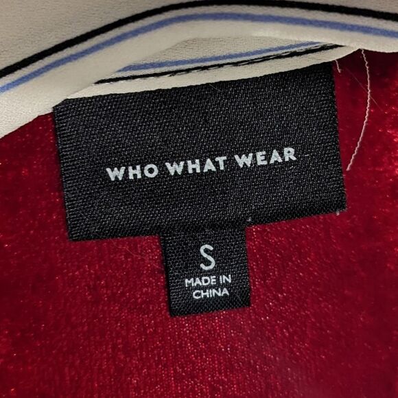 Who What Wear Striped Sleeveless Button Up Size Small - Picture 6 of 6